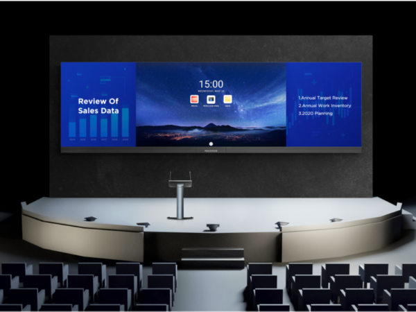 中大型场景使用LED一体机宽幕，信息一览无遗