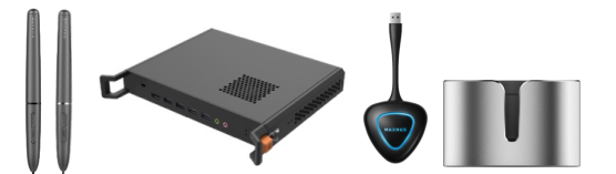 MAHUB旗舰版标配电磁笔、PC模块、传屏器、笔盒